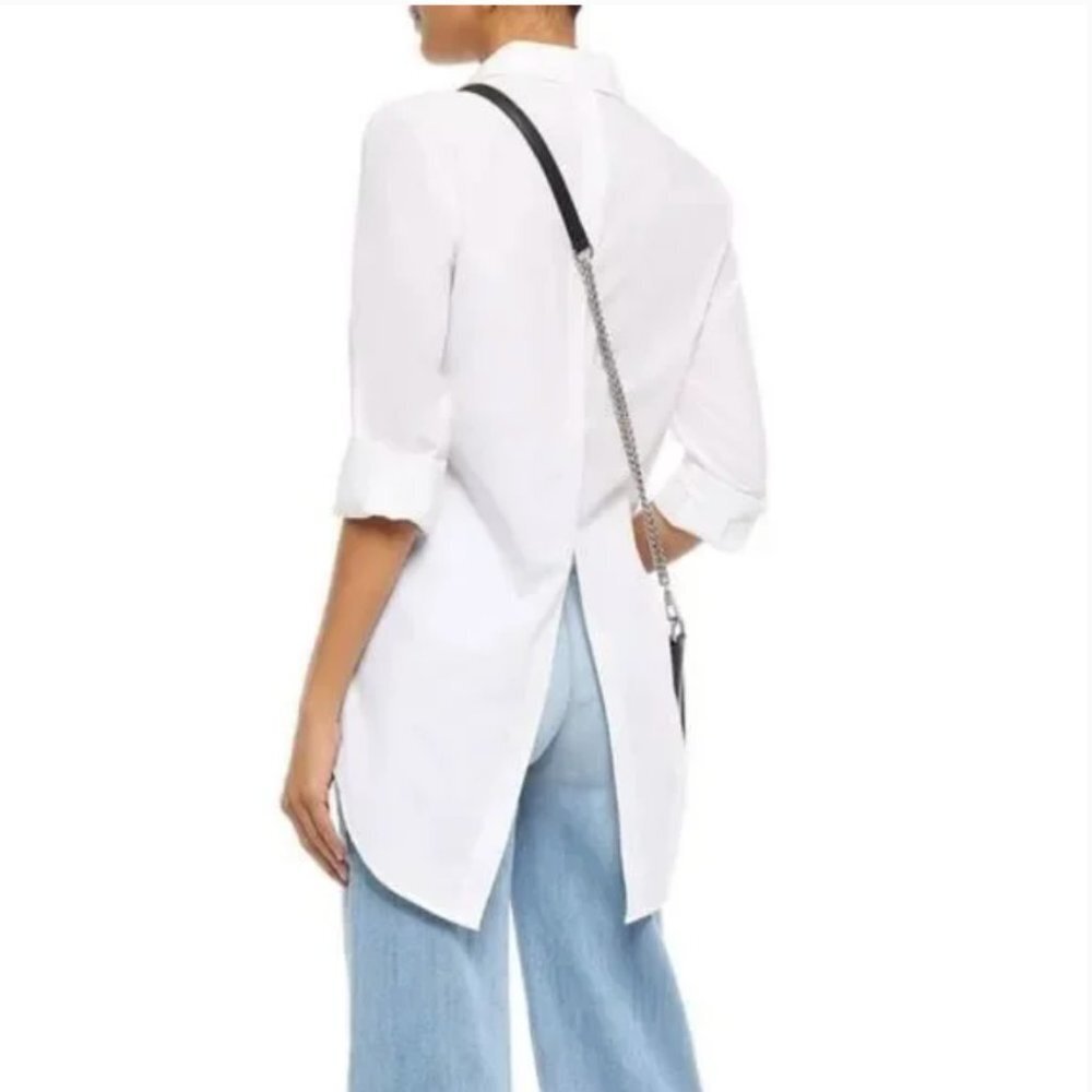 L'agence Layla Split Back Button Down Shirt - image 7